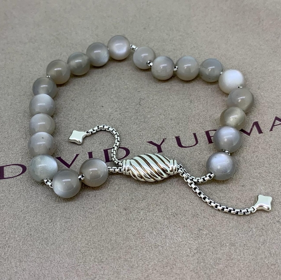 David Yurman Spiritual Beads Bracelet Moonstone